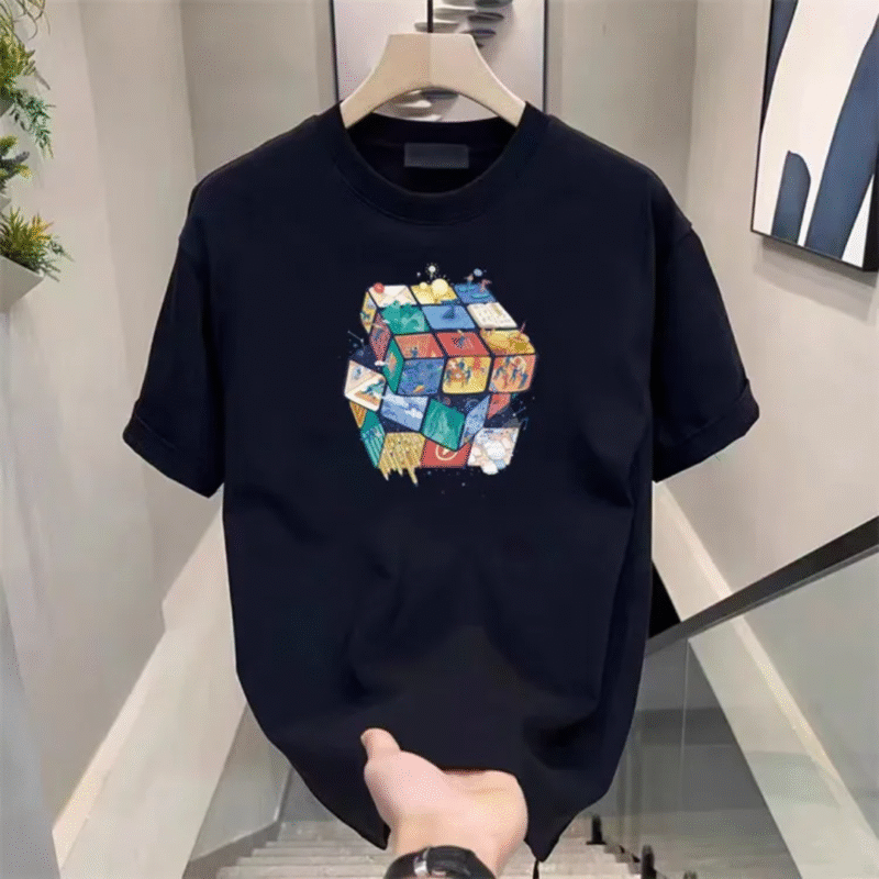 ⁦puzzle t-shirt⁩ - الصورة ⁦2⁩