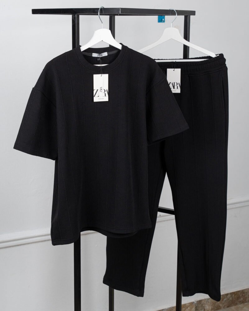 ⁦ZARA Jacquard T-shirt And Pants⁩ - الصورة ⁦2⁩