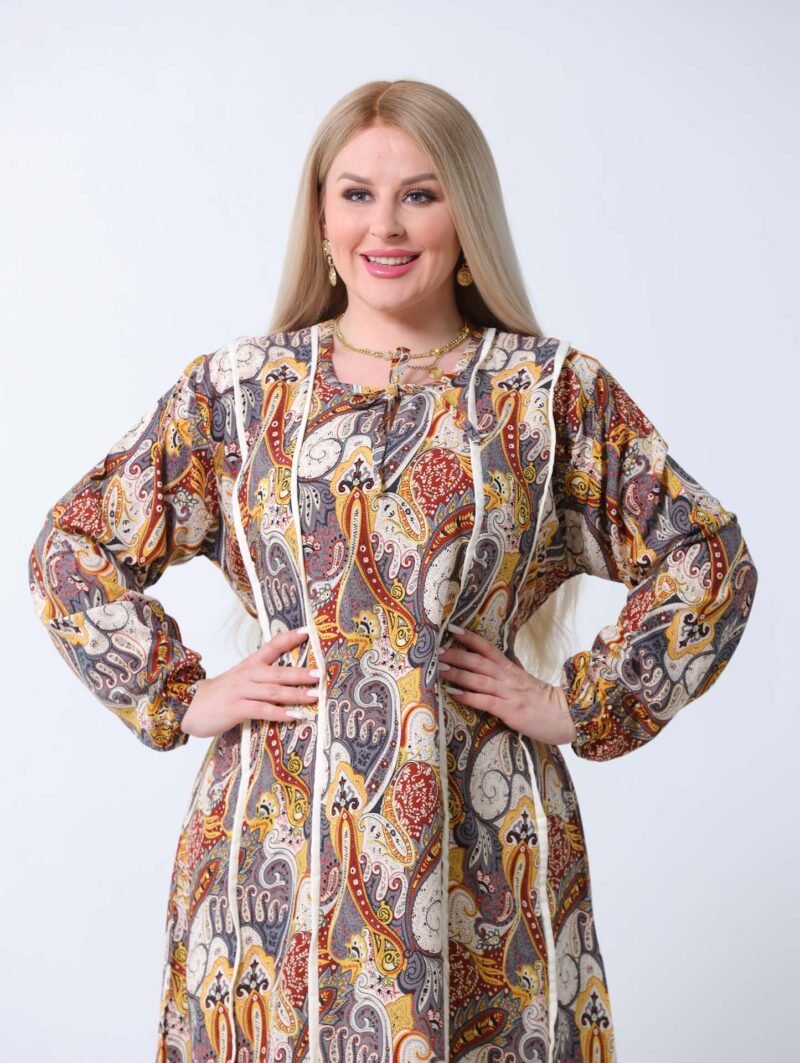 ⁦Viscose Abaya⁩ - الصورة ⁦2⁩
