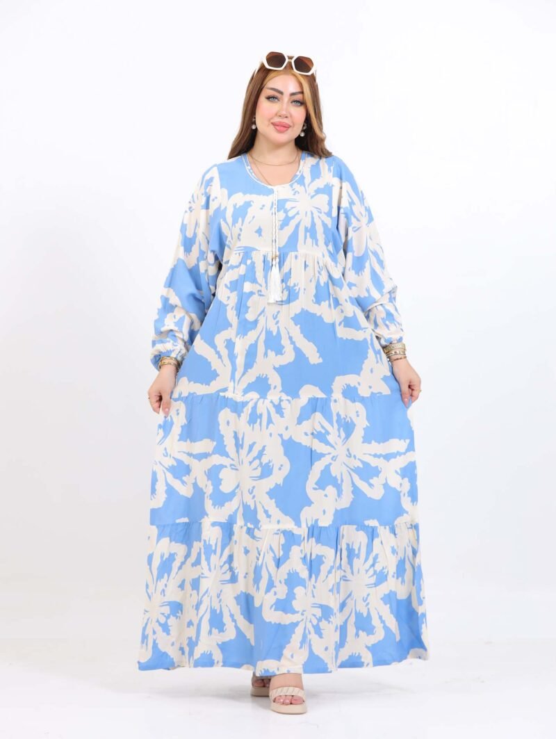 ⁦Butterfly Fazkose Abaya⁩ - الصورة ⁦5⁩